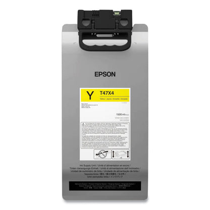 Epson® T47X42N (T47X) UltraChrome DG Ink, 1.5 L, Yellow (EPST47X42N)