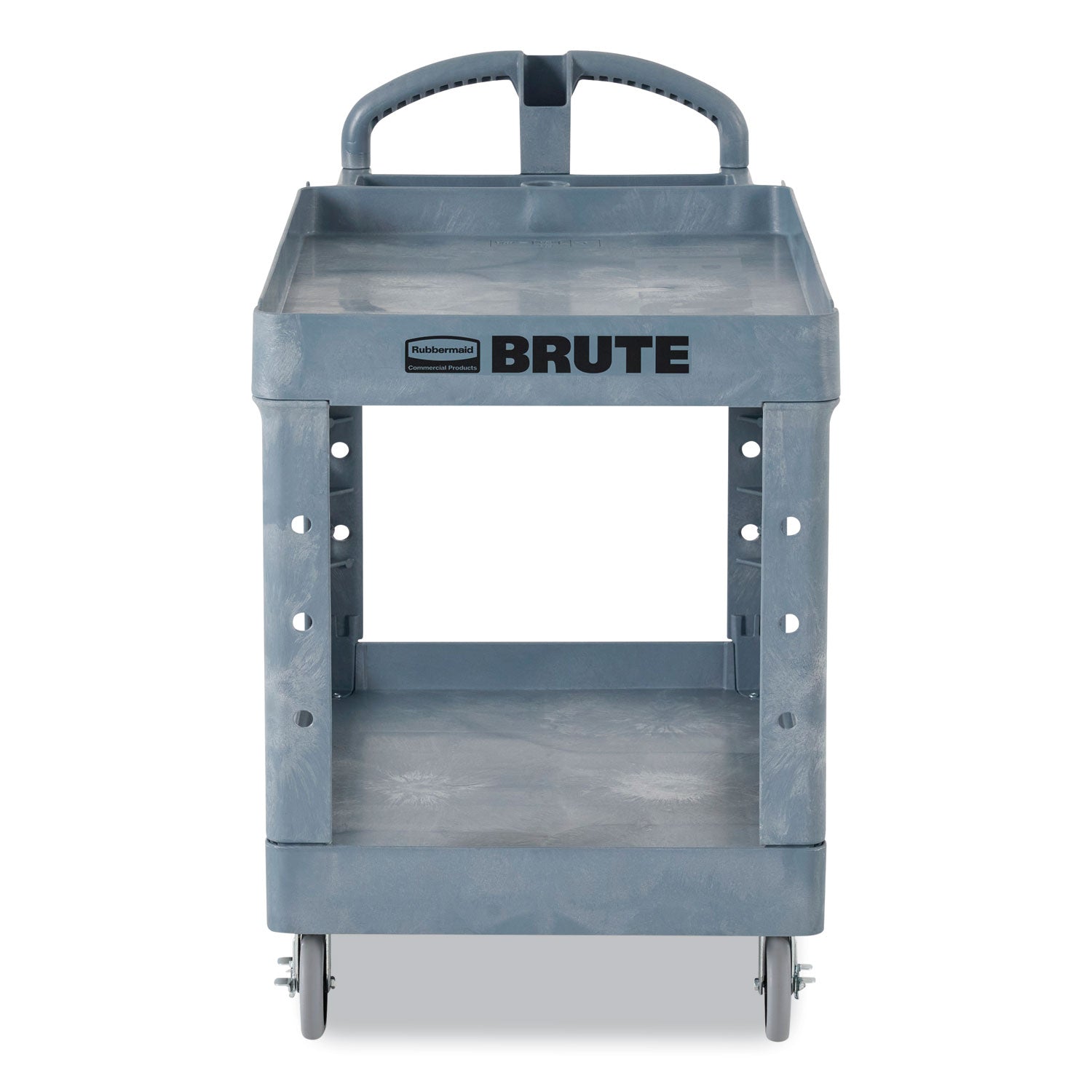 rubbermaid-r-commercial-brute-heavy-duty-ergo-handle-utility-cart-plastic-two-shelves-500-lb-capacity-25-5-x-44-x-39-gray-rcp2192464_5