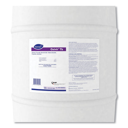 Diversey™ Oxivir TB, Characteristic Scent, 55 gal Drum (DVO101104053)