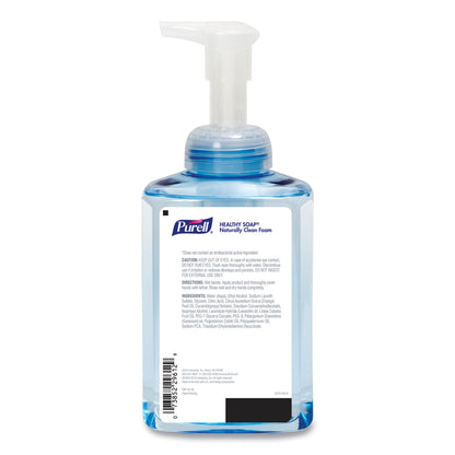 PURELL® CLEAN RELEASE Technology HEALTHY SOAP Naturally Clean Foam, Citrus Scent, 515 mL, 4/Carton (GOJ501304CT)