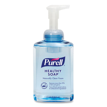 PURELL® CLEAN RELEASE Technology HEALTHY SOAP Naturally Clean Foam, Citrus Scent, 515 mL, 4/Carton (GOJ501304CT)