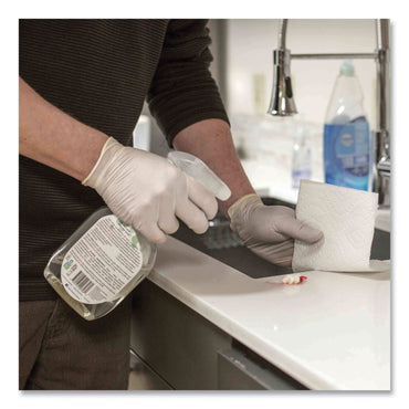 GloveWorks® by AMMEX® Latex Disposable Gloves, Powder-Free, Small, 4 mil Thick, 9.5" Long, Ivory, 100/Box, 10 Boxes/Carton (AXCTLF42100)