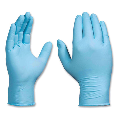 GloveWorks® by AMMEX® Industrial Nitrile Gloves, Powder-Free, Large, 5 mil Thick, 9.5" Long, Blue, 100/Box, 10 Boxes/Carton (AXCINPF46100)