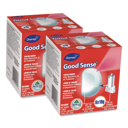 Diversey™ Good Sense Automatic Spray System, Tuscan Garden Scent, 0.67 oz Cartridge, 12/Carton (DVO101109732)