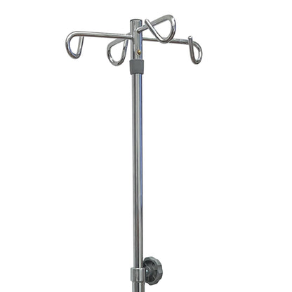 McKesson IV Stand Floor Stand 4 Hooks 5 Legs with Casters (1223673_EA)