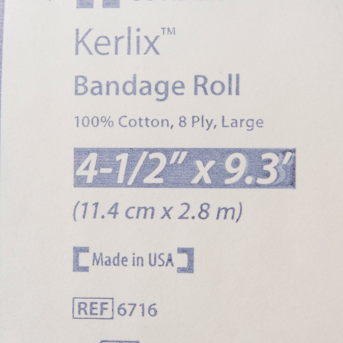 Kerlix™ Fluff Bandage Roll 4-1/2 Inch X 3-1/10 Yard 8-Ply Sterile 1 per Pouch (684279_CS)
