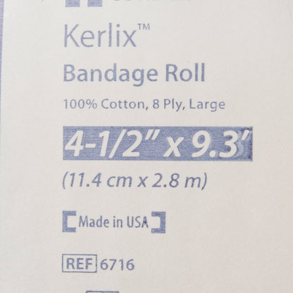Kerlix™ Fluff Bandage Roll 4-1/2 Inch X 3-1/10 Yard 8-Ply Sterile 1 per Pouch (684279_CS)