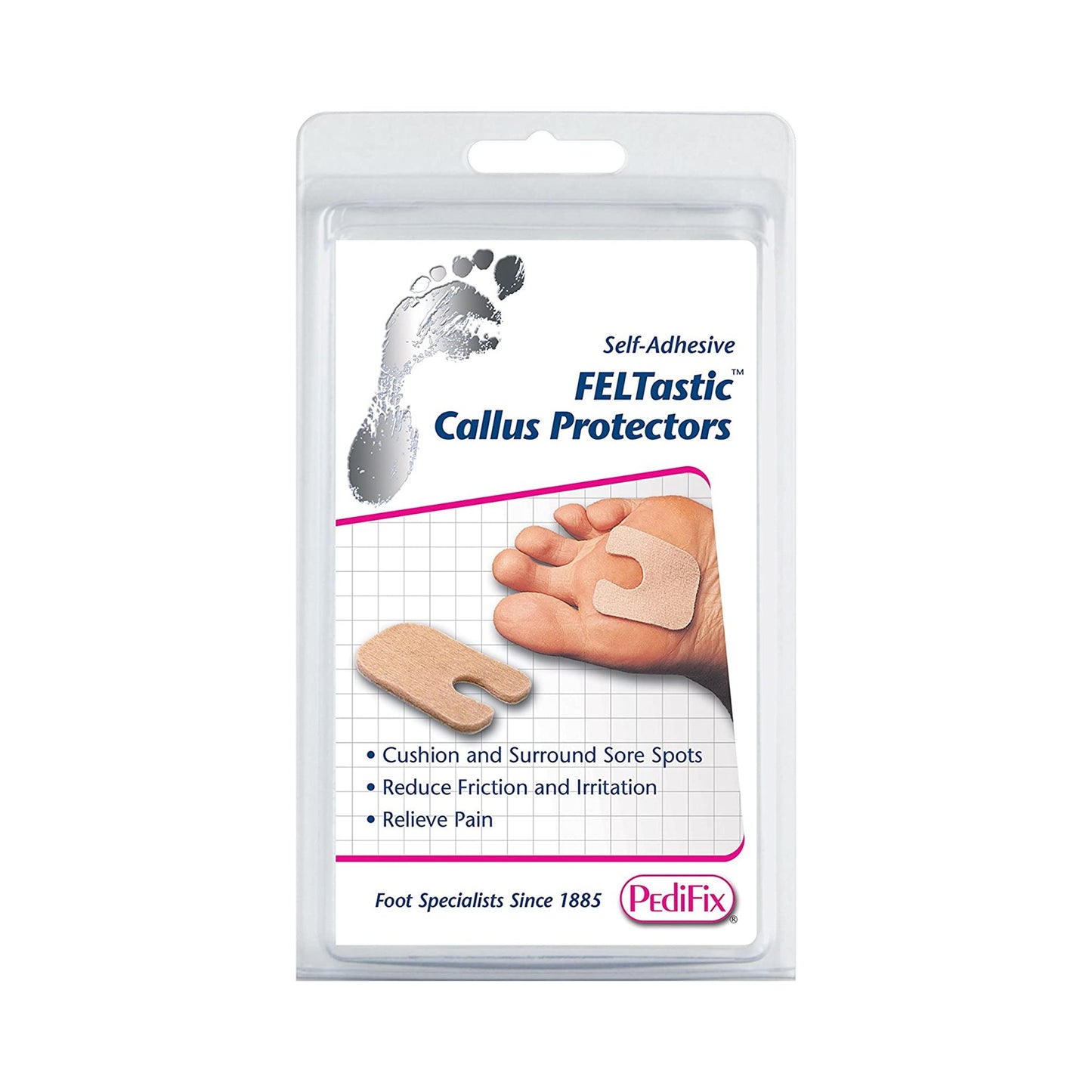 PediFix® FELTastic® Callus Pad One Size Fits Most Adhesive Foot (512489_PK)