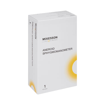 McKesson Deluxe Aneroid Sphygmomanometer Unit Adult Cuff Nylon Cuff 23 - 40 cm Pocket Aneroid (1067606_CS)