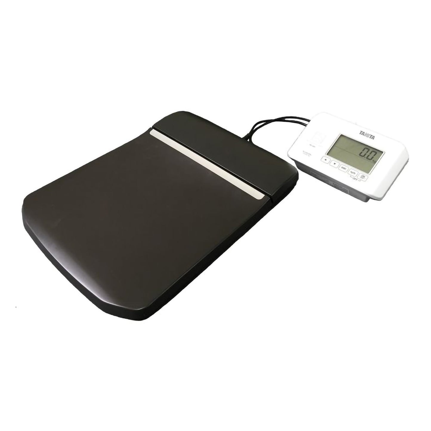 Tanita® Floor Scale with Remote Indicator Digital Display 660 lbs. / 300 kg Capacity Black / White AC Adapter / Battery Operated (995924_EA)
