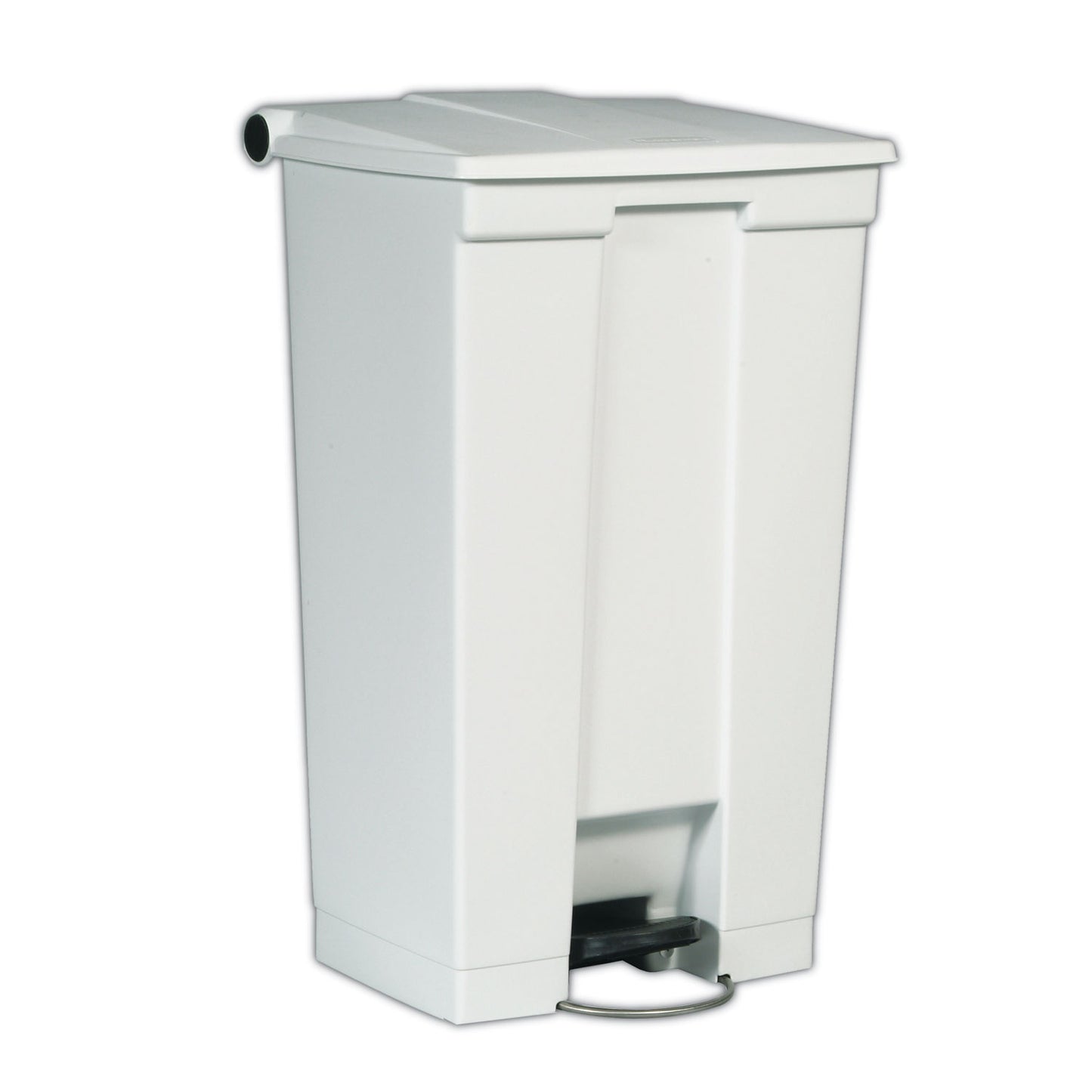 Rubbermaid® Commercial Legacy Step-On Receptacle, 23 gal, Plastic, White (RCPFG614600WHT)