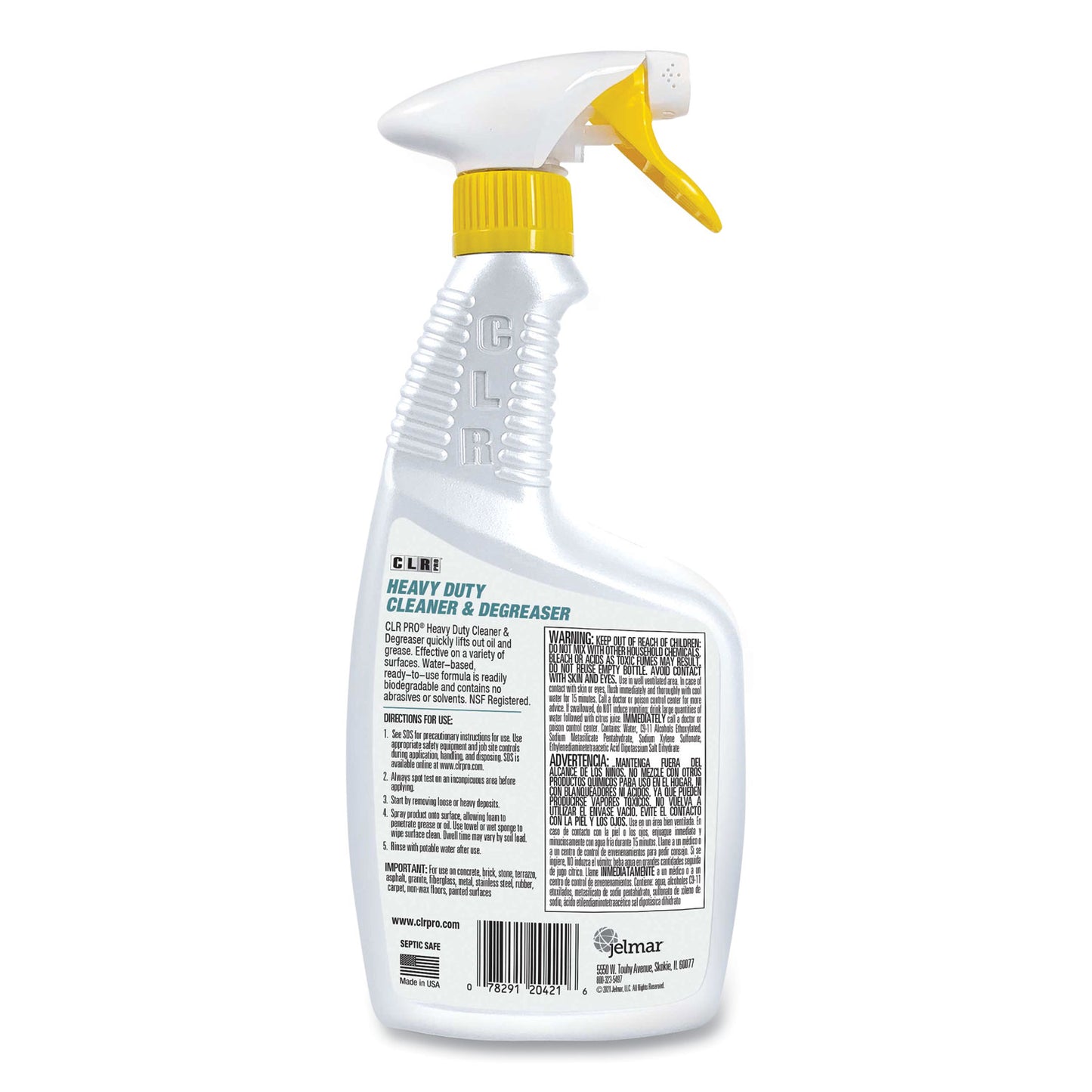 Heavy Duty Cleaner and Degreaser, 32 oz Spray Bottle, 6/Carton