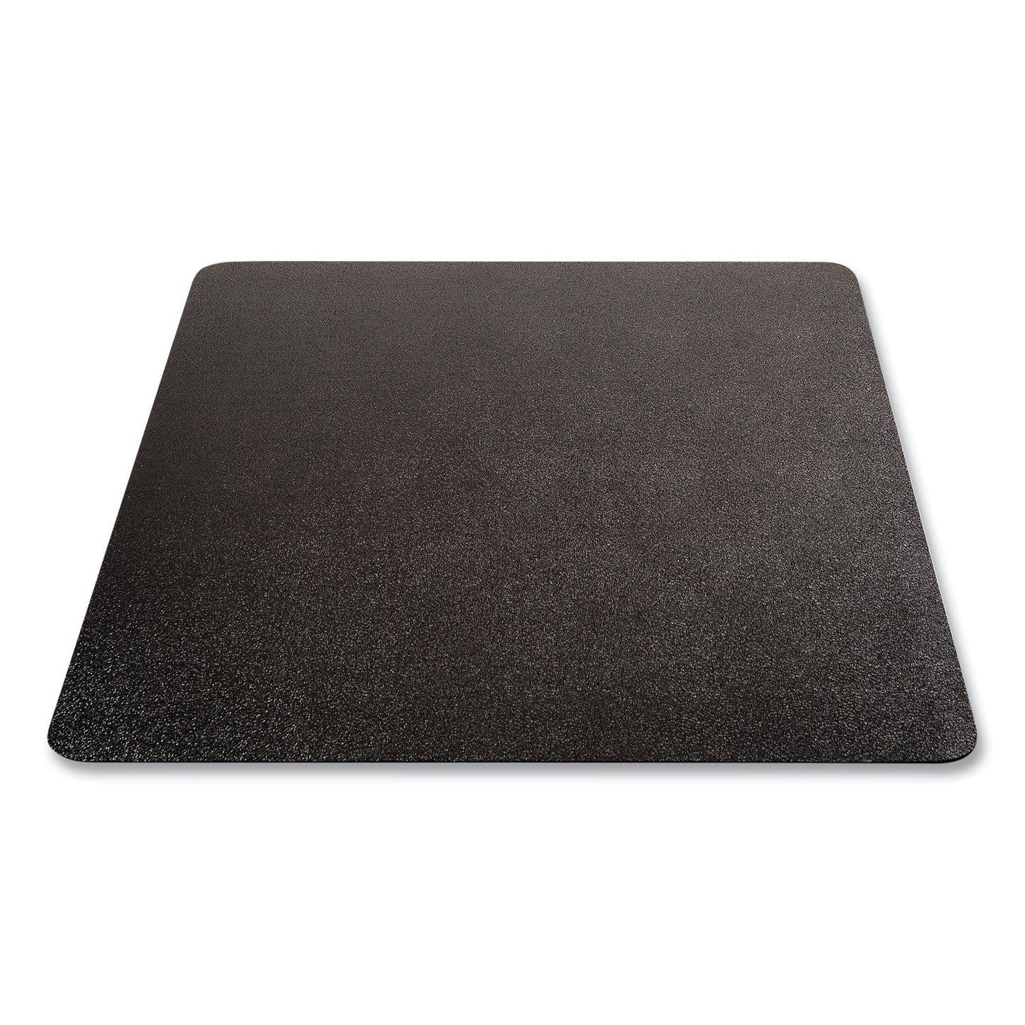 deflecto EconoMat Carpet Chair Mat, Rectangular, 46 x 60, Black (DEFCM11442FBCOM)