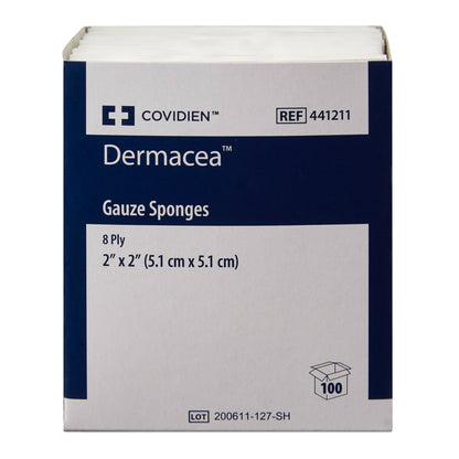 Dermacea™ Gauze Sponge 2 X 2 Inch 8-Ply Sterile 10 per Pack (1121148_BX)