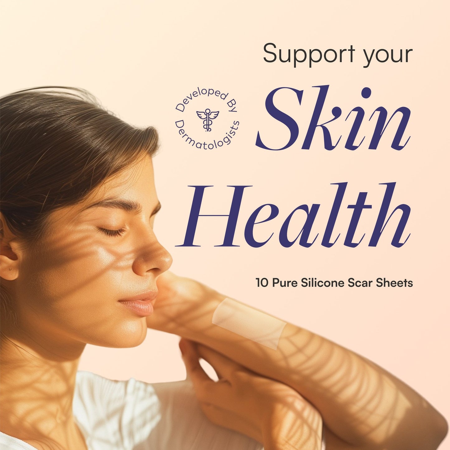 Skintensive® Silicone Skin Strip 1.6 X 3.5 Inch Rectangle NonSterile (1267994_BX)