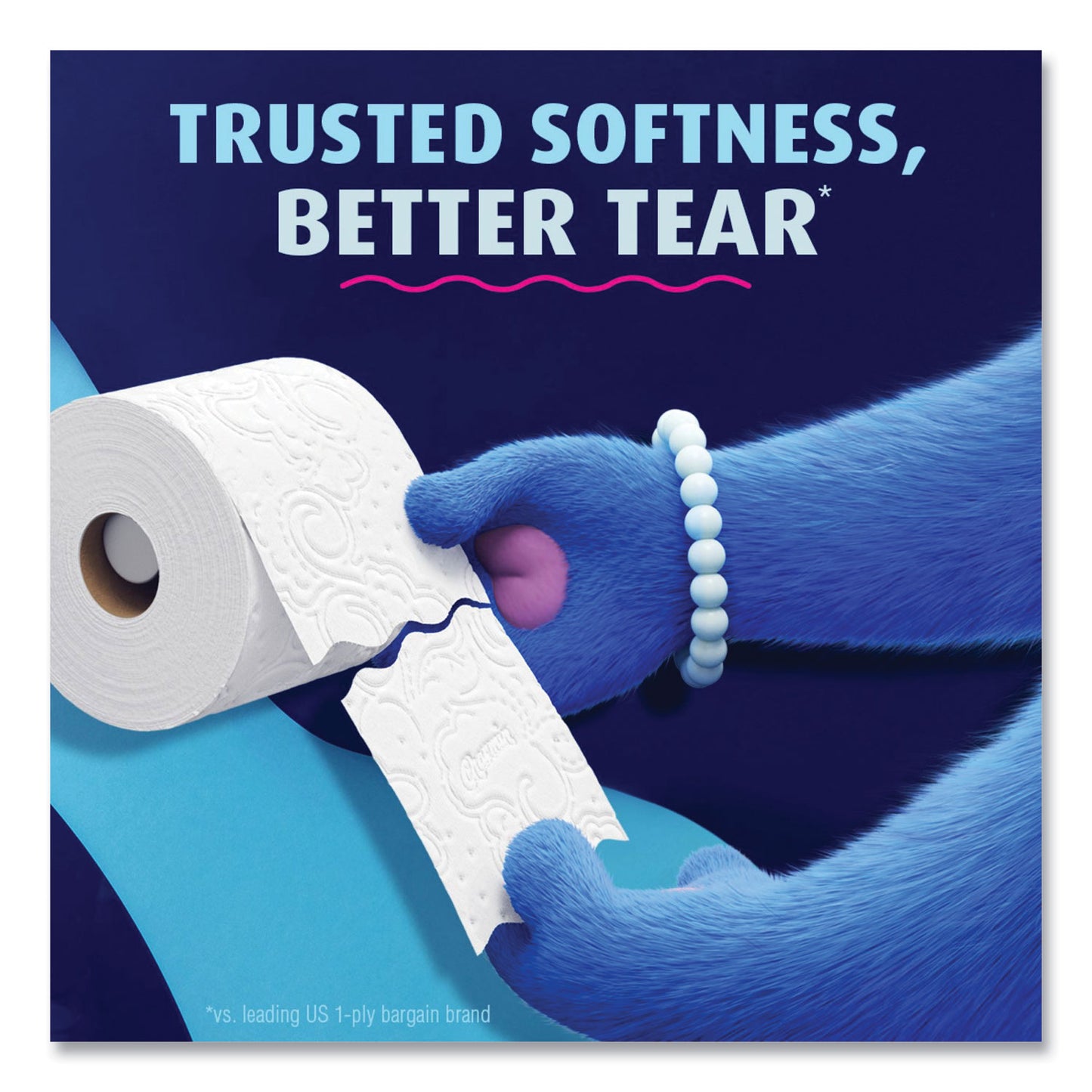 Charmin® Ultra Soft Bathroom Tissue, Mega Roll, Septic Safe, 2-Ply, White, 208 Sheets/Roll, 4 Rolls/Pack, 8 Packs/Carton (PGC19261CT)