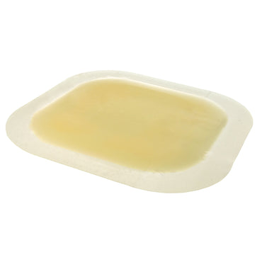 DermaFilm® Thin Hydrocolloid Dressing Film Backing 6 X 6 Inch Square Hydrocolloid / Film (861133_BX)