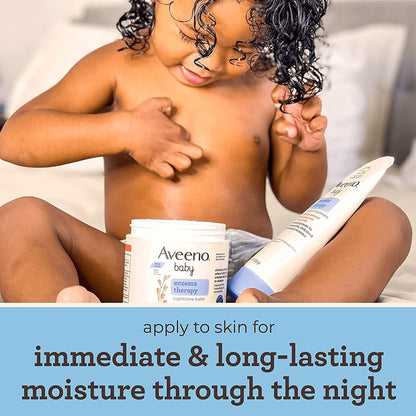 Aveeno® Baby Eczema Therapy Nighttime Balm Eczema Cream 11 oz. Jar Unscented Ointment (1228855_EA)