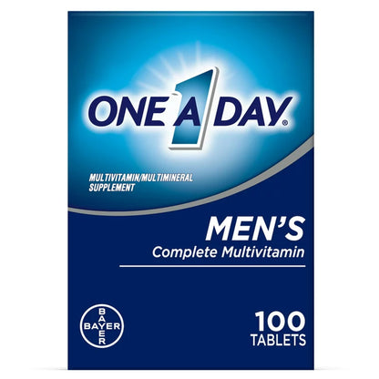 One A Day® Multivitamin Supplement Tablet 100 per Bottle (1229945_BT)