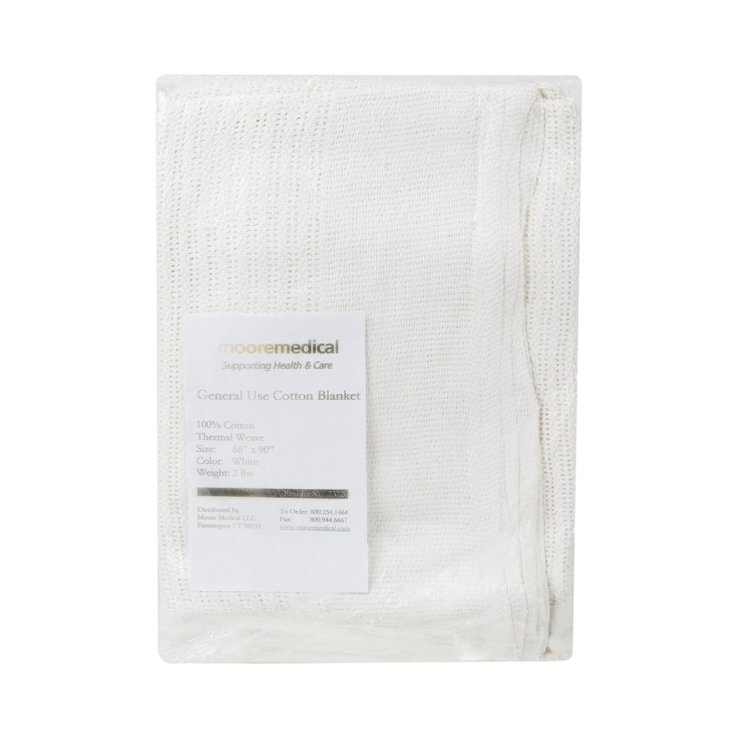McKesson Blanket 66 X 90 Inch Cotton 2 lbs. (1089777_CS)