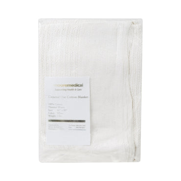 McKesson Blanket 66 X 90 Inch Cotton 2 lbs. (1089777_EA)