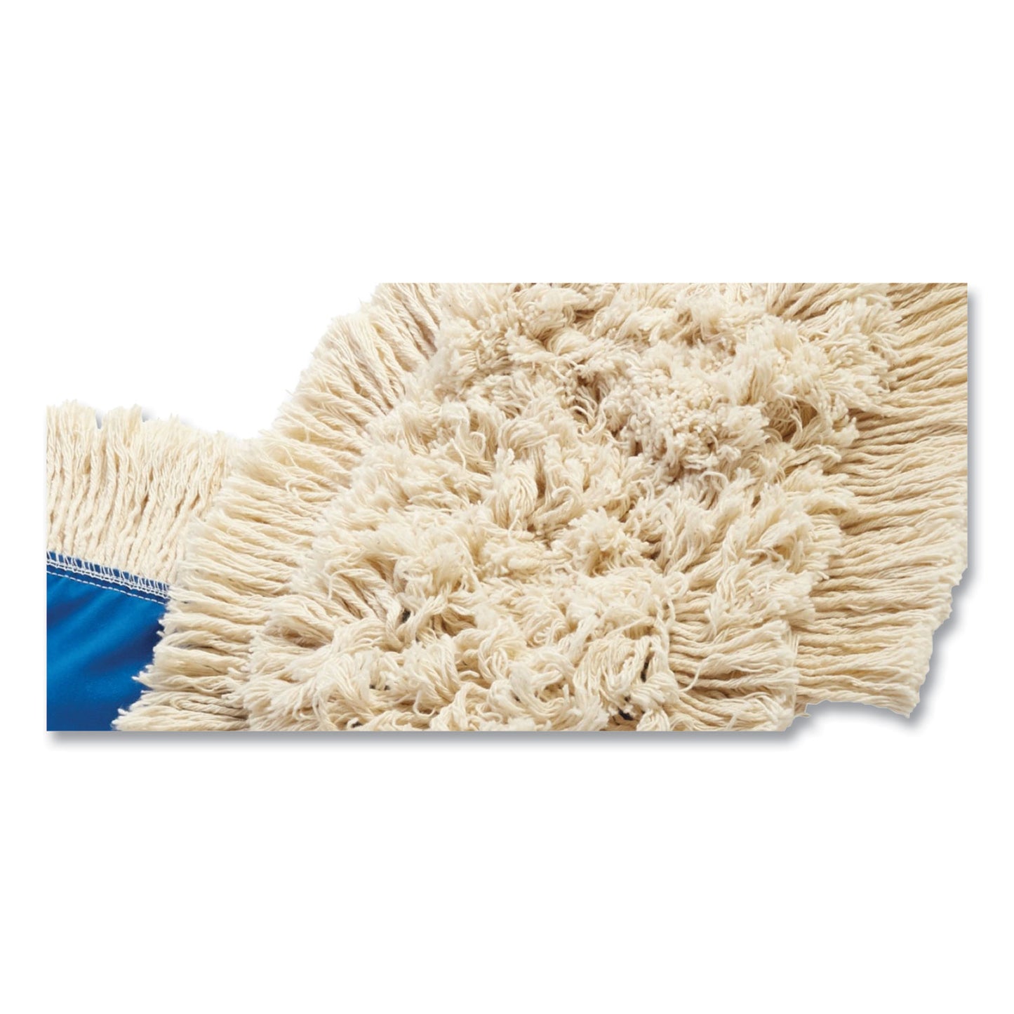 Rubbermaid® Commercial Kut-A-Way Dust Mop Head, Cotton, 24", White, 12/Carton (RCPFGK15300WH00)