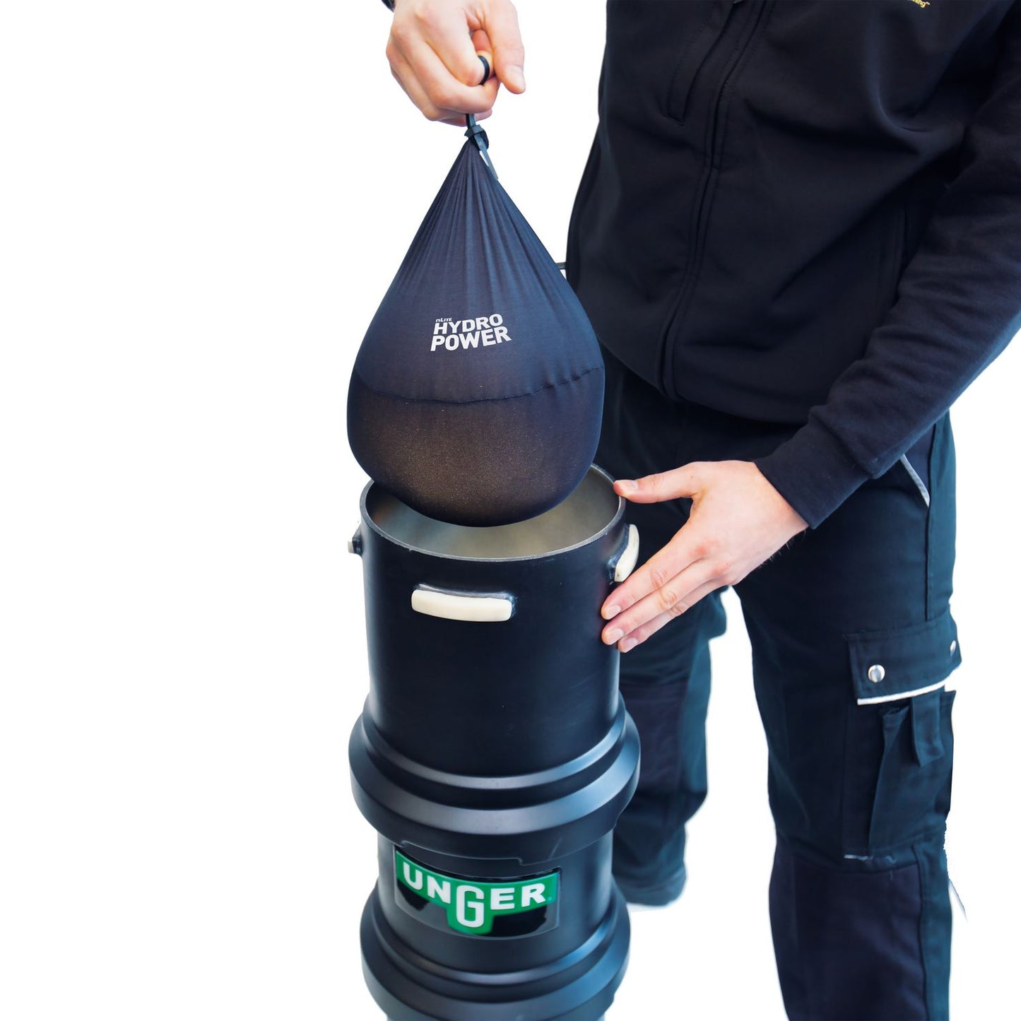 Unger® HydroPower Resin Bag with Reusable Pail (UNGHPB06)