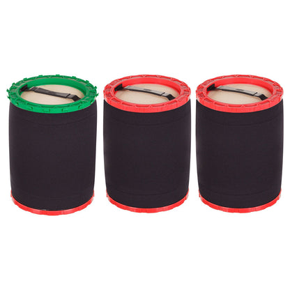 Unger® HydroPower Resin Packs for Large Tank, (1) Green Resin Pack, (2) Red Resin Packs/Carton (UNGUHPR3)