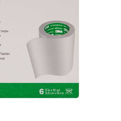 3M™ Transpore™ White Medical Tape White 2 Inch X 10 Yard Plastic NonSterile (445279_BX)