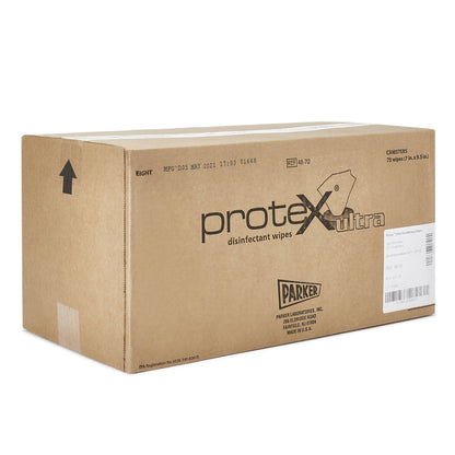 Protex™ Ultra Surface Disinfectant Cleaner Premoistened Broad Spectrum Manual Pull Wipe 75 Count Canister Lemon Scent NonSterile (1060017_CS)