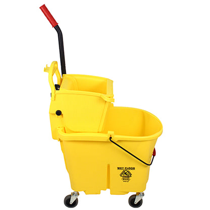 Impact® Sidepress Wringer & Bucket Combo, Yellow, 1/Case (IMP8Y2637-3Y)