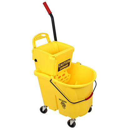 Impact® Sidepress Wringer & Bucket Combo, Yellow, 1/Case (IMP8Y2637-3Y)