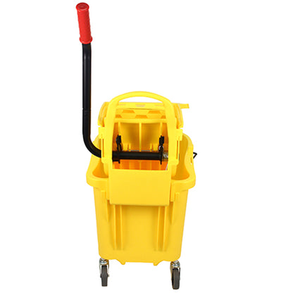 Impact® Sidepress Wringer & Bucket Combo, Yellow, 1/Case (IMP8Y2637-3Y)