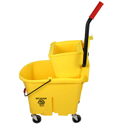 Impact® Sidepress Wringer & Bucket Combo, Yellow, 1/Case (IMP8Y2637-3Y)