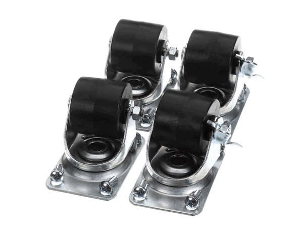 Glastender C-4X2-7/8 Caster Kit 2-7/8" H Set Of 4 (GLAC-4X2-78)