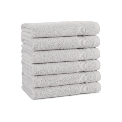 Arkwright Home® Host & Home Hand Towel 16x28 Light Grey, Case of 60 (HT-HH1628-LG-CS)
