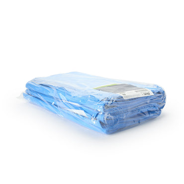 QUICK CHECK* H500 Sterilization Wrap White / Blue 24 X 24 Inch Dual Layer SMS Polypropylene Steam / EO Gas / Hydrogen Peroxide (809418_CS)