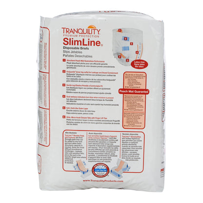 Tranquility® Slimline® Unisex Adult Incontinence Brief Small Disposable Heavy Absorbency (406420_PK)