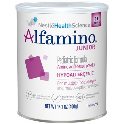 Alfamino® Junior Pediatric Oral Supplement Unflavored 14.1 oz. Can Powder Amino Acid Food Allergies (984026_CS)