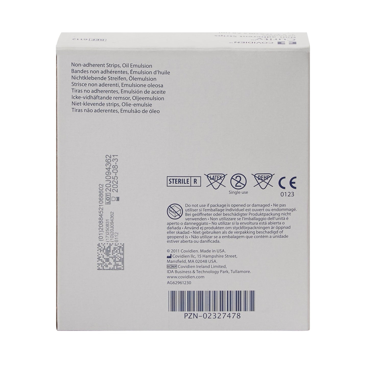 Curity™ Oil Emulsion Impregnated Dressing Square 3 X 3 Inch Sterile (217297_EA)