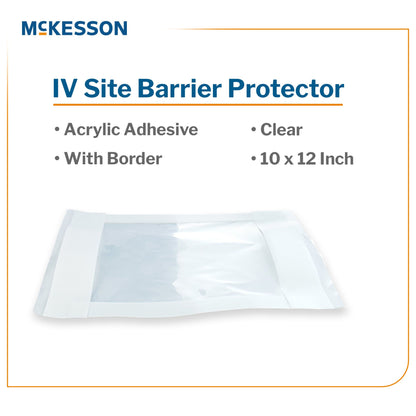 McKesson IV Site Barrier Protector 10 X 12 Inch NonSterile (1162488_PK)