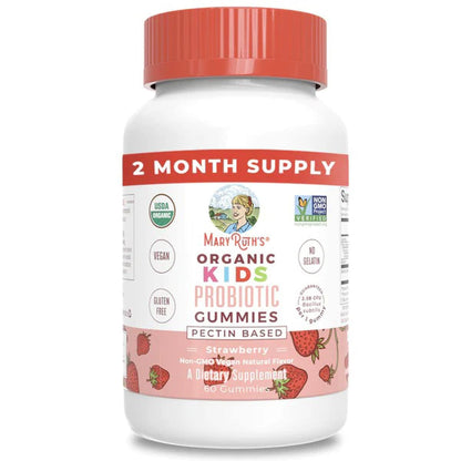 Mary Ruth's® Organic Kids Probiotic Probiotic Dietary Supplement 60 Per Bottle Gummy (1271762_EA)