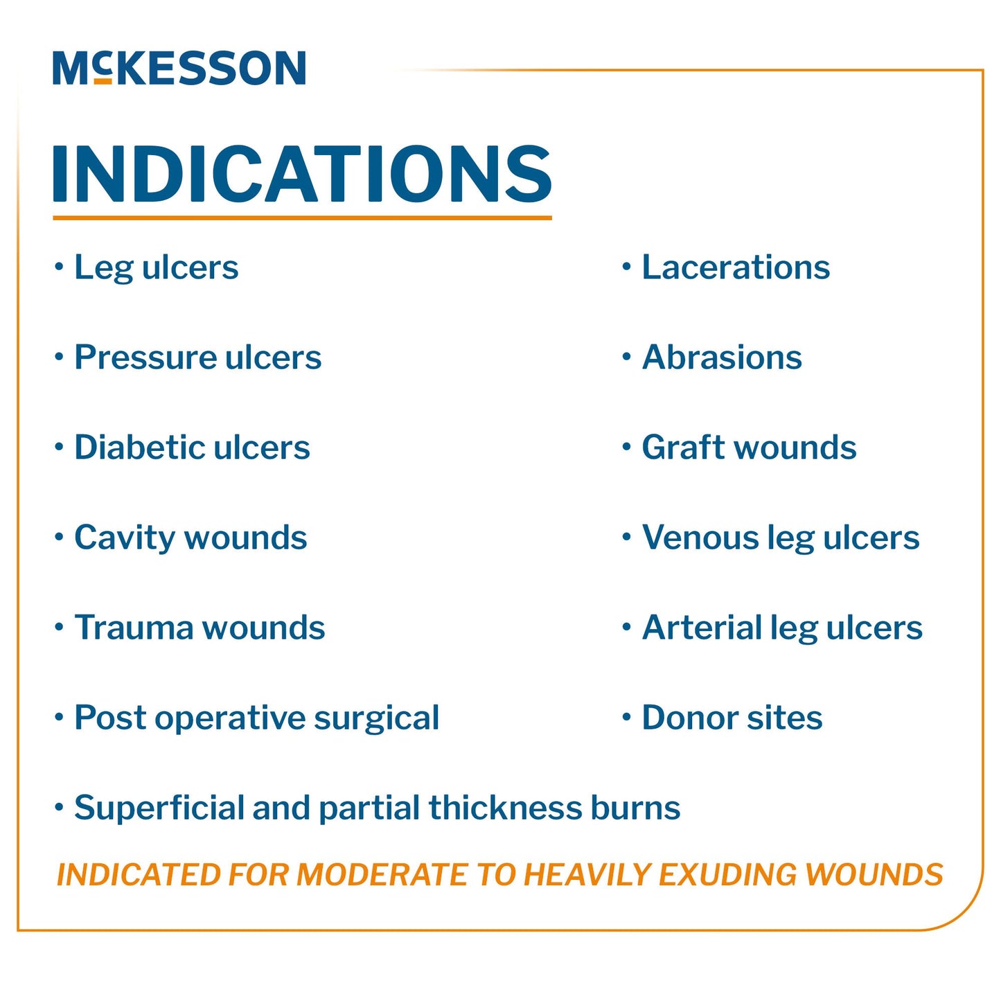 McKesson Alginate Dressing 4 X 8 Inch Rectangle (883266_CS)