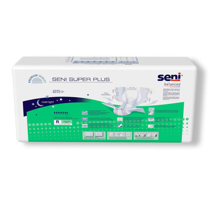 Seni® Super Plus Unisex Adult Incontinence Brief Regular Disposable Heavy Absorbency (1163866_PK)