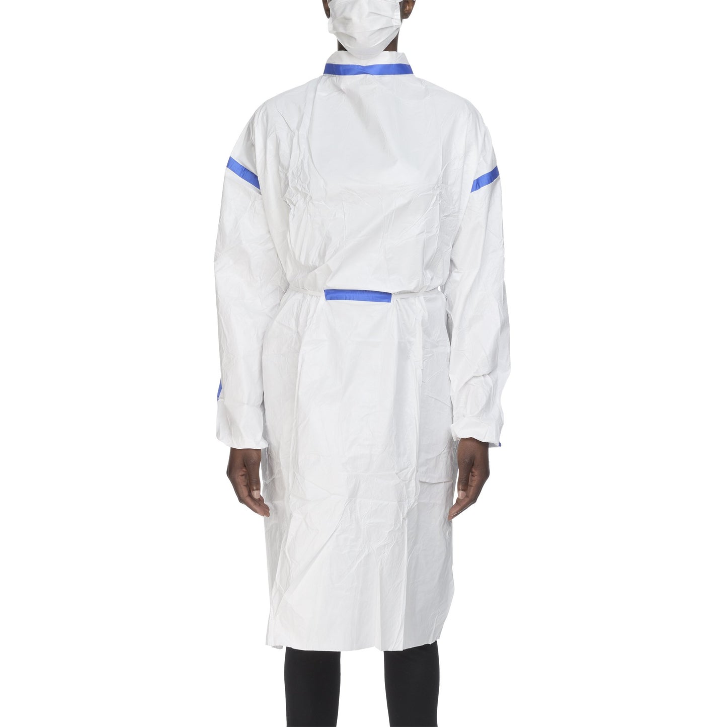 TrueCare Biomedix Chemotherapy Procedure Gown One Size Fits Most White Sterile ASTM F739-12 Disposable (1136418_CT)