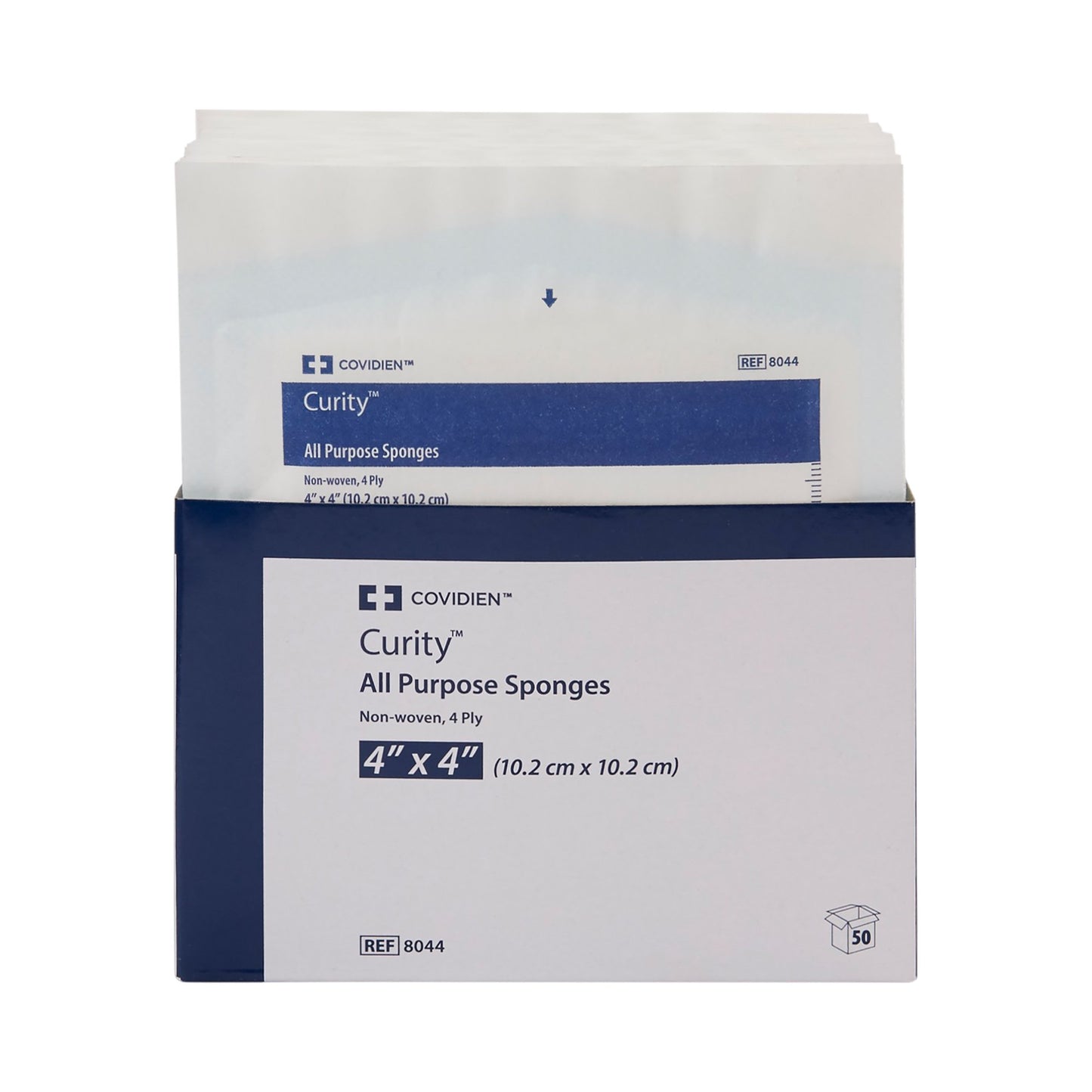 Curity™ Nonwoven Sponge 4 X 4 Inch 4-Ply Sterile 2 per Pack (401590_PK)