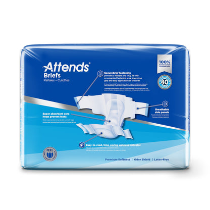 Attends® Unisex Incontinence Brief X-Large Disposable Heavy Absorbency (959160_BG)