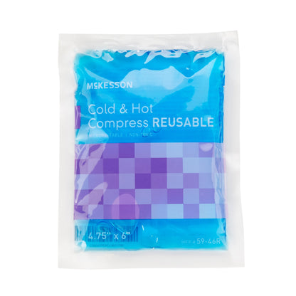 McKesson Hot / Cold Pack General Purpose Small 4-3/4 X 6 Inch Gel Reusable (521488_EA)