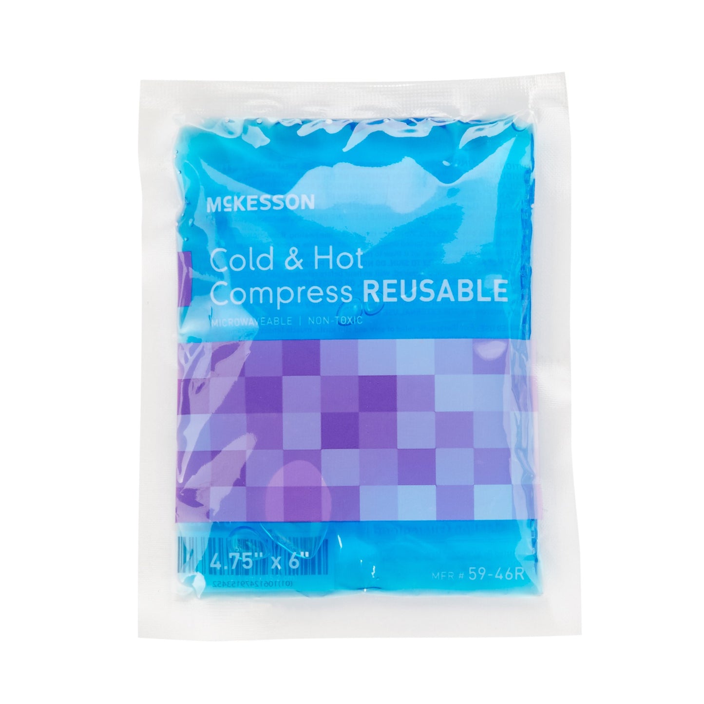 McKesson Hot / Cold Pack General Purpose Small 4-3/4 X 6 Inch Gel Reusable (521488_CS)