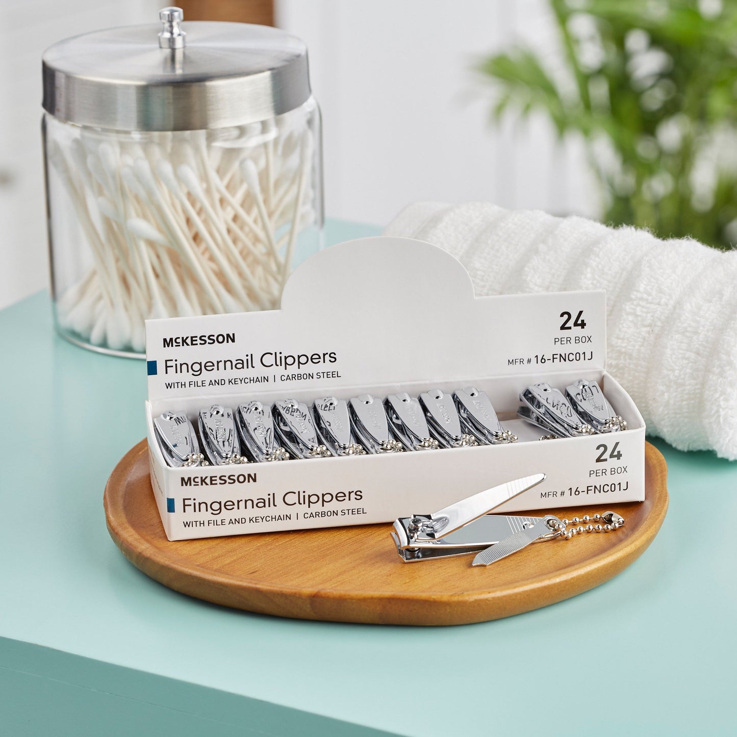 McKesson Fingernail Clippers Thumb Squeeze Lever (475020_CS)